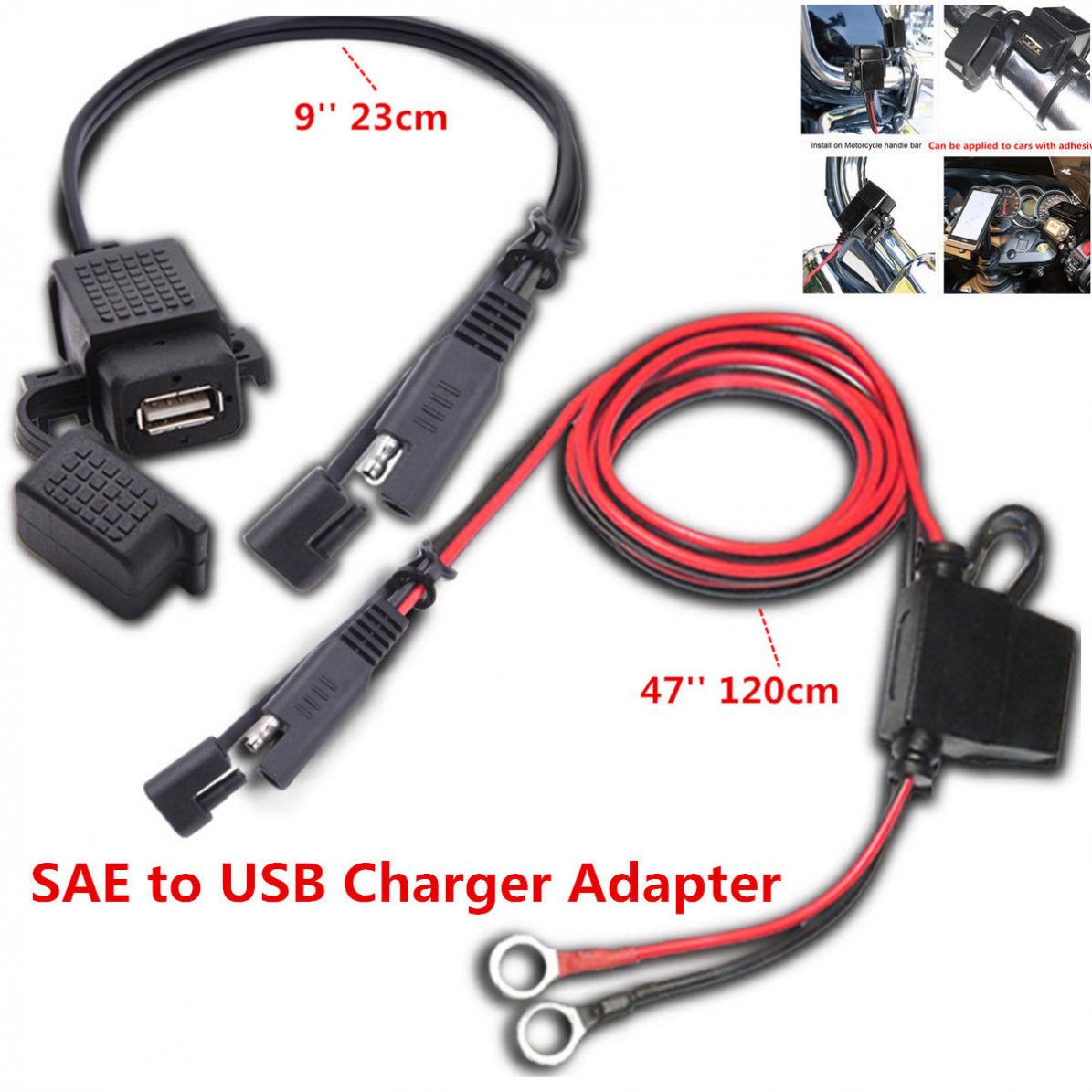 12V   SAE to USB ȭ GPS MP4  ..